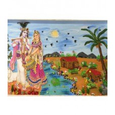 Radha Krishna Paintings Modern Art By Ankita